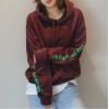 TE9683ATSS New style loose casual letters print hoodie