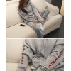 TE9683ATSS New style loose casual letters print hoodie