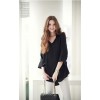 TE1368GJWL Euramerican fashion loose joker irregular blouse