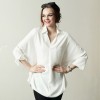 TE1368GJWL Euramerican fashion loose joker irregular blouse