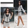 TE1370GJWL Korean fashion casual temperament belt dress