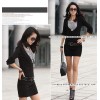 TE1370GJWL Korean fashion casual temperament belt dress