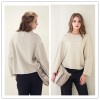 TE1384GJWL New style Europe fashion loose casual thicken wool tops