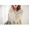 TE1384GJWL New style Europe fashion loose casual thicken wool tops