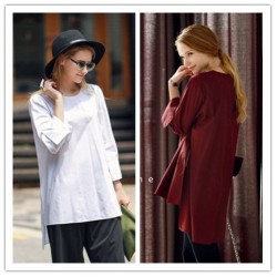 TE1388GJWL Euramerican fashion casual loose shirt