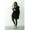 TE1395GJWL Euramerican fashion loose casual wind coat with cap