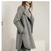 TE1399GJWL Europe and America loose casual comfortable double-faced woolen coat