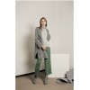 TE1399GJWL Europe and America loose casual comfortable double-faced woolen coat