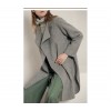 TE1399GJWL Europe and America loose casual comfortable double-faced woolen coat