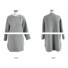 TE1399GJWL Europe and America loose casual comfortable double-faced woolen coat