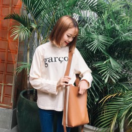 TE1016XXB Autumn fashion letters print long sleeve sweatshirt