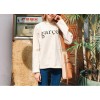 TE1016XXB Autumn fashion letters print long sleeve sweatshirt