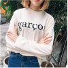 TE1016XXB Autumn fashion letters print long sleeve sweatshirt