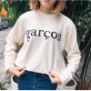 TE1016XXB Autumn fashion letters print long sleeve sweatshirt