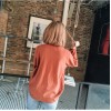 TE1016XXB Autumn fashion letters print long sleeve sweatshirt