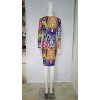 TE1187BNYR Hot sale fashion vintage digital print dress