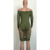 TE1193BNYR Hot sale Euramerican fashion sexy burn out holes bandage dress