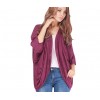 TE1195BNYR Hot sale Euramerican fashion batwing sleeve cardigan