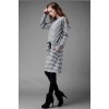 TE1366GJWL Euramerican fashion casual loose drawstring waist stripes dress