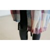 TE1503GJWL Autumn style loose joker big plaid long blouse