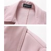 TE5681OSMY New style pink puff sleeve bishop sleeve lacing waist coat