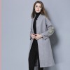 TE5685OSMY New style slim joker embroidery sleeve woolen long coat