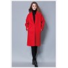 TE5685OSMY New style slim joker embroidery sleeve woolen long coat