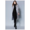 TE5685OSMY New style slim joker embroidery sleeve woolen long coat