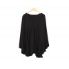 TE6483YZS New style batwing sleeve A-line v neck large size tops
