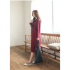 TE1510GJWL Loose fashion color matching scarf fishtail long dress