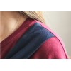 TE1510GJWL Loose fashion color matching scarf fishtail long dress