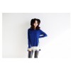 TE1403GJWL Korean fashion casual color matching t-shirt