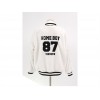 TE1411GJWL New style Korean fashion thicken embroidery stripe collar fuzz coat