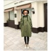 TE1526GJWL Large size casual joker wind coat with cap