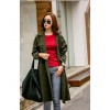 TE1528GJWL New style Korean fashion temperament joker two-sided wool coat