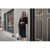 TE1423GJWL Euramerican fashion elegant temperament waist slit dress