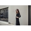 TE1423GJWL Euramerican fashion elegant temperament waist slit dress