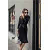 TE1423GJWL Euramerican fashion elegant temperament waist slit dress