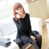 TE1424GJWL Fashion loose chiffon splicing irregular dress