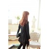 TE1424GJWL Fashion loose chiffon splicing irregular dress