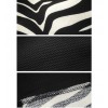 TE1427GJWL Fashion zebra stripes splicing dress