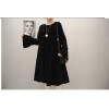 TE1540GJWL Loose Korean fashion trumpet sleeve dress