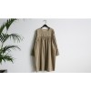 TE1540GJWL Loose Korean fashion trumpet sleeve dress