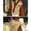 TE1541GJWL Winter fashion loose trumpet sleeve joker short hoodies