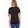 TE2265XYD Euramerica sexy low-cut round neck pure color t-shirt