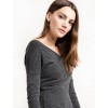 TE2333XYD Euramerica winter cross v neck long sleeve dress