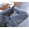 TE1542GJWL Loose casual drawstring waist casual pants