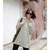 TE1554GJWL Winter stripes thicken hoodies