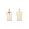 TE1456GJWL Sweet Korean fashion bowknot neck elegant joker shirt