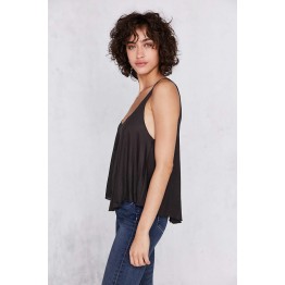 TE3006NX Hot sale pure color loose vest tops